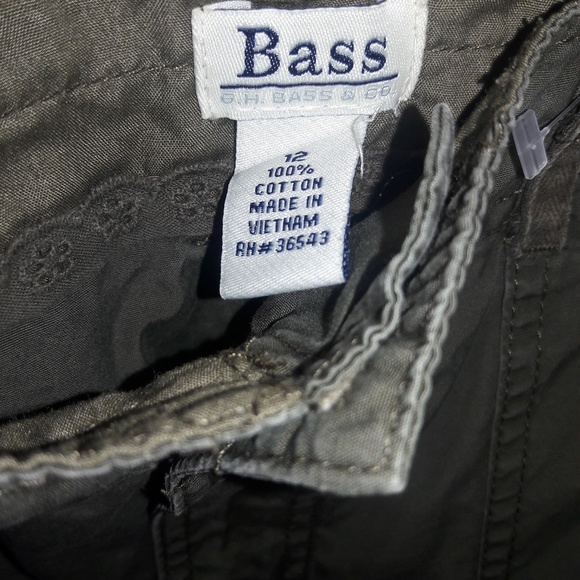 Bass Pants & Jumpsuits Bass Army Green Cargo Capri Pants New Poshmark